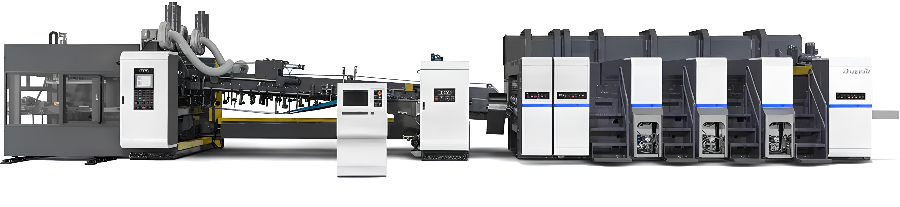 Fixed type flex folder gluer