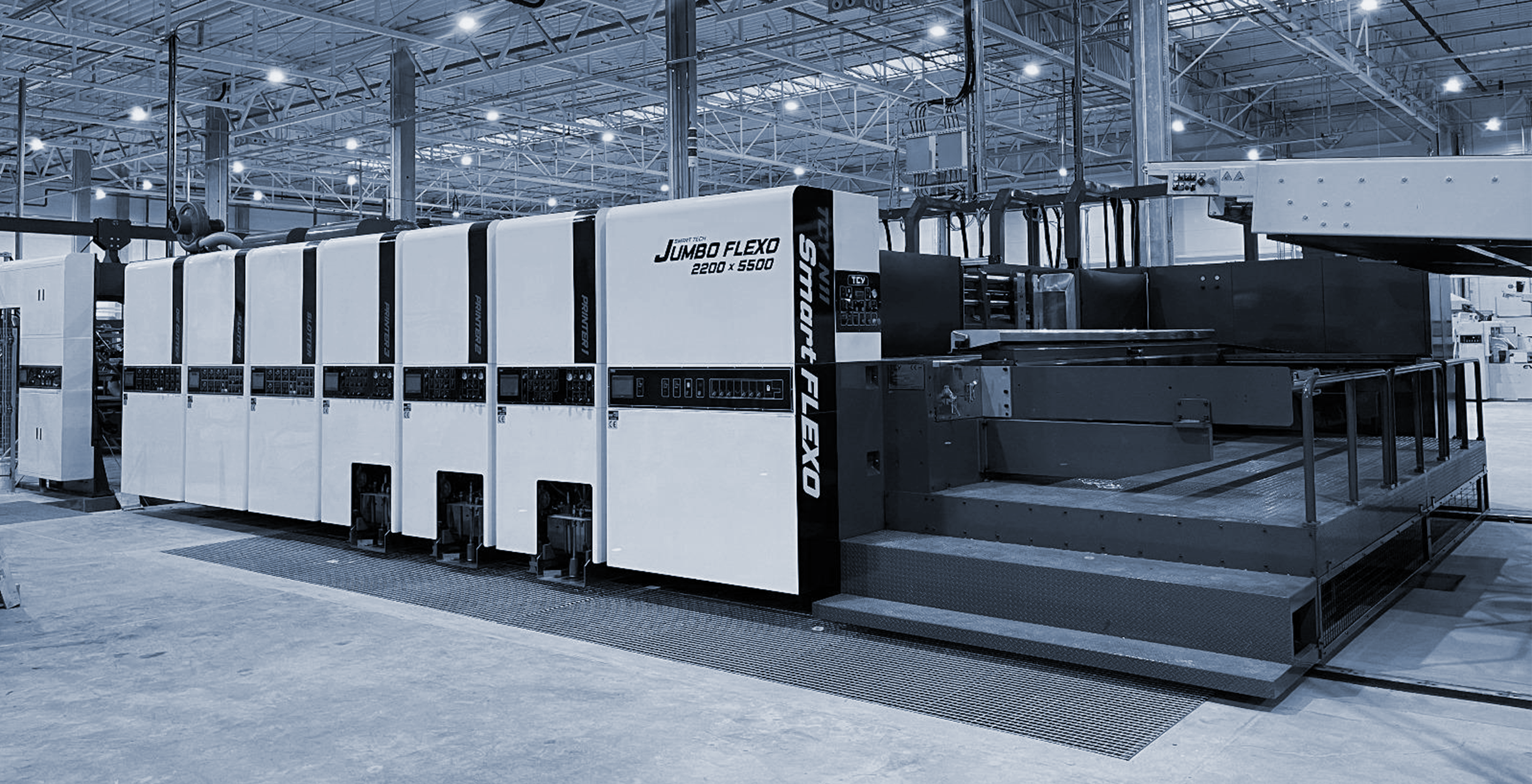 Fixed type flex folder gluer